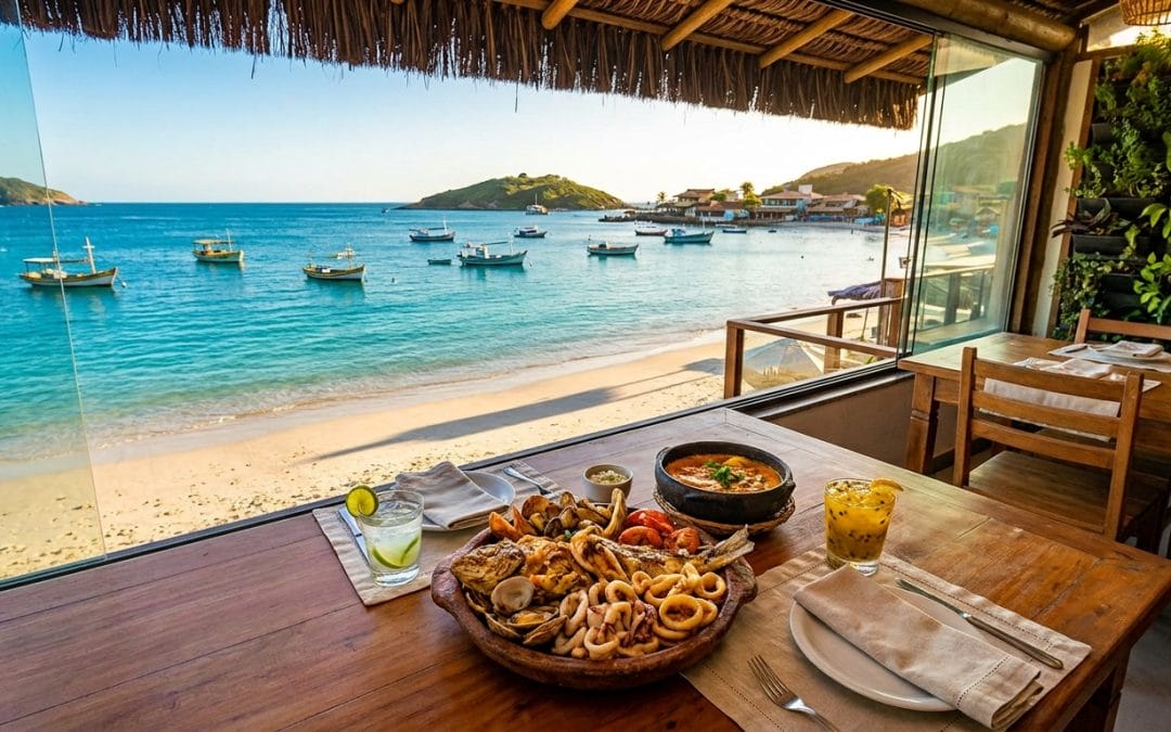 Guia visual: onde comer em Arraial do Cabo